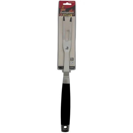Forchettone Barbecue Acciaio Inox Manico Antiscivolo Utensile Griglia