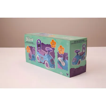 Cavalcabile Bambini Stitch Disney Portaoggetti Telefono Giocattolo