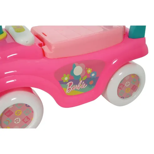 Cavalcabile per Bambini Barbie Rosa Portaoggetti Telefono Giocattolo