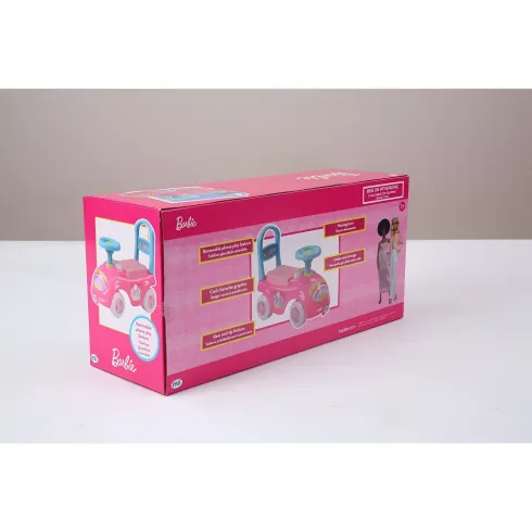 Cavalcabile per Bambini Barbie Rosa Portaoggetti Telefono Giocattolo