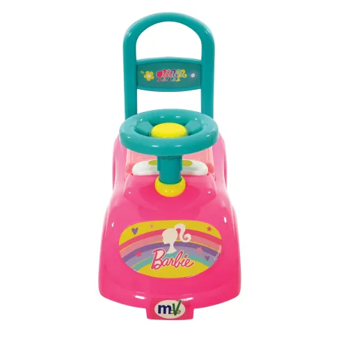 Cavalcabile per Bambini Barbie Rosa Portaoggetti Telefono Giocattolo