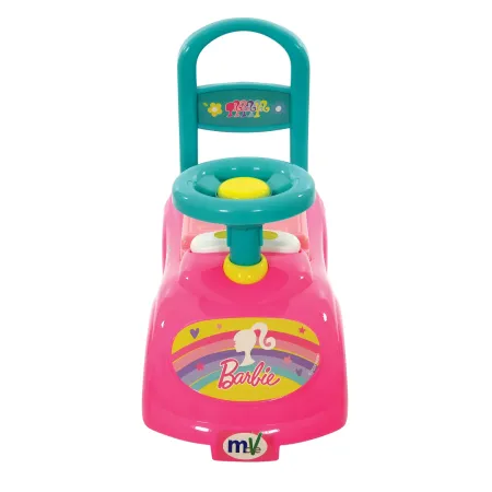 Cavalcabile per Bambini Barbie Rosa Portaoggetti Telefono Giocattolo
