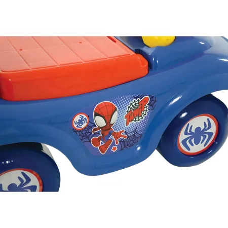 Cavalcabile Bambini Spiderman Marvel Portaoggetti Telefono Giocattolo