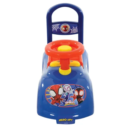 Cavalcabile Bambini Spiderman Marvel Portaoggetti Telefono Giocattolo