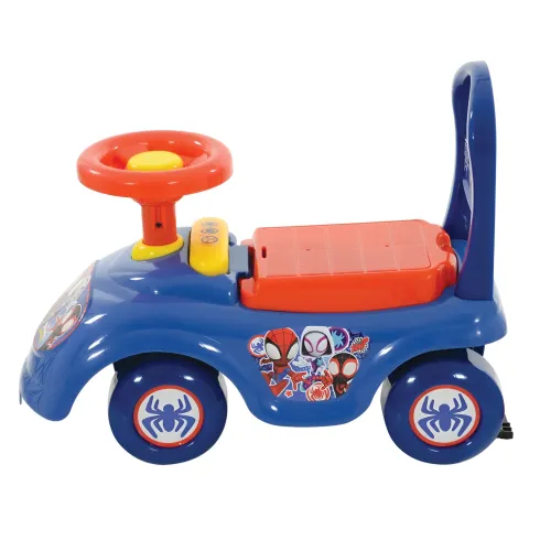 Cavalcabile Bambini Spiderman Marvel Portaoggetti Telefono Giocattolo
