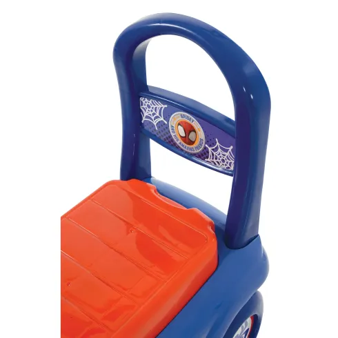 Cavalcabile Bambini Spiderman Marvel Portaoggetti Telefono Giocattolo