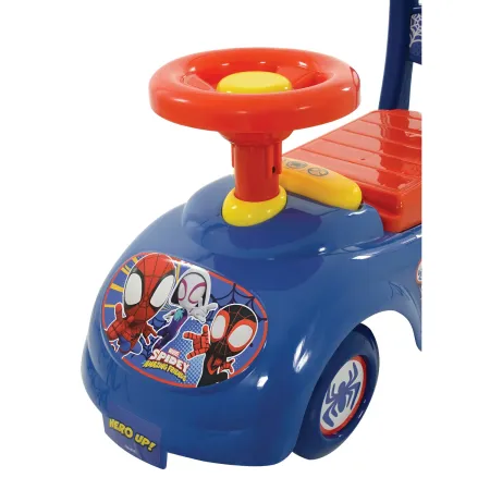 Cavalcabile Bambini Spiderman Marvel Portaoggetti Telefono Giocattolo