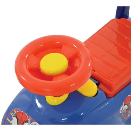 Cavalcabile Bambini Spiderman Marvel Portaoggetti Telefono Giocattolo