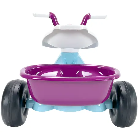 Triciclo Primi Passi per Bambini Frozen Disney 3 Ruote 2 Cestini