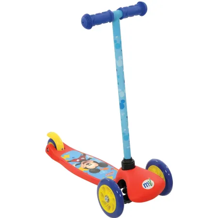 Monopattino per Bambini 3 Ruote Topolino Disney Manubrio Regolabile