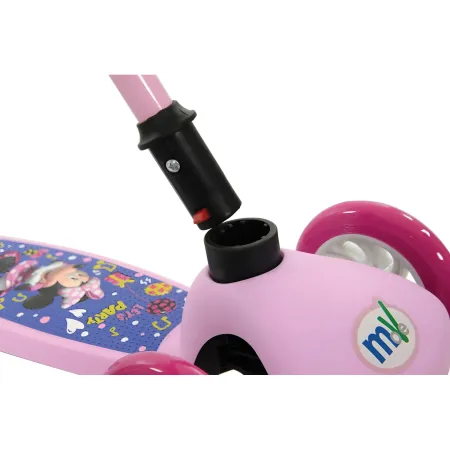Monopattino per Bambini 3 Ruote Minnie Disney Manubrio Regolabile