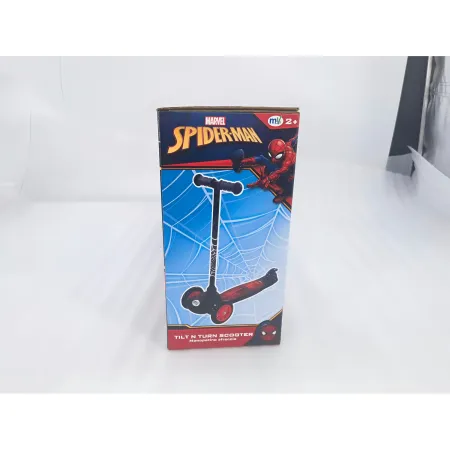 Monopattino per Bambini 3 Ruote Spiderman Marvel Manubrio Regolabile