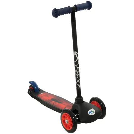 Monopattino per Bambini 3 Ruote Spiderman Marvel Manubrio Regolabile