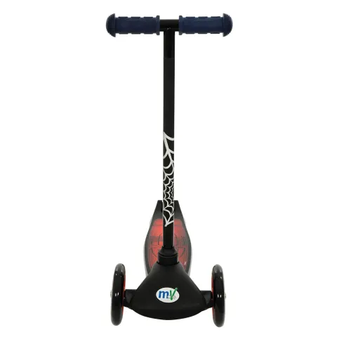 Monopattino per Bambini 3 Ruote Spiderman Marvel Manubrio Regolabile