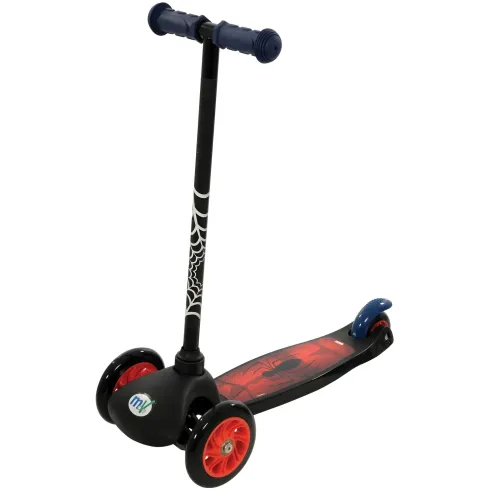 Monopattino per Bambini 3 Ruote Spiderman Marvel Manubrio Regolabile