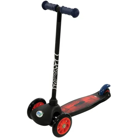 Monopattino per Bambini 3 Ruote Spiderman Marvel Manubrio Regolabile