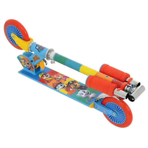 Monopattino Pieghevole Bambini Paw Patrol 2 Ruote Manubrio Regolabile