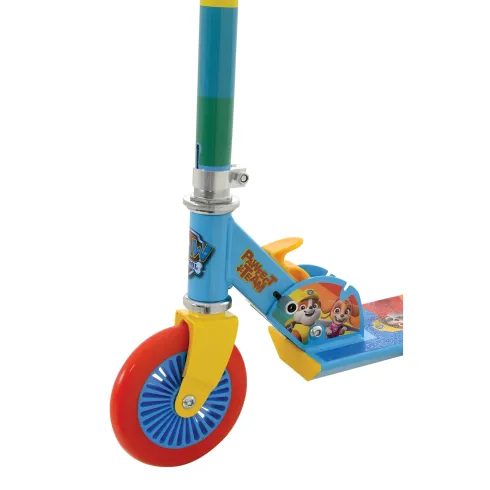 Monopattino Pieghevole Bambini Paw Patrol 2 Ruote Manubrio Regolabile