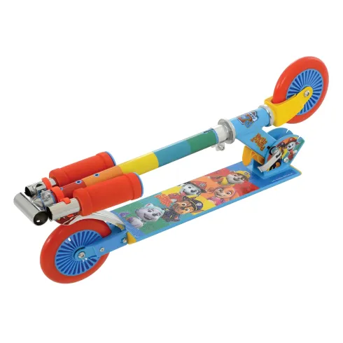 Monopattino Pieghevole Bambini Paw Patrol 2 Ruote Manubrio Regolabile