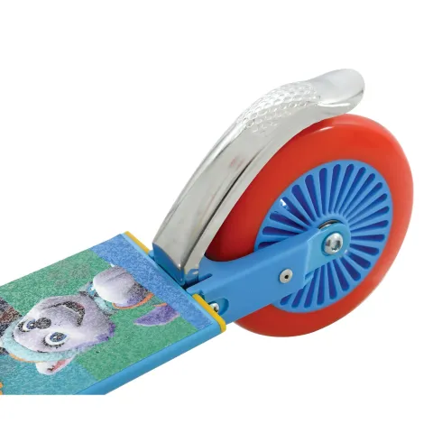 Monopattino Pieghevole Bambini Paw Patrol 2 Ruote Manubrio Regolabile