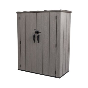 Armadio in Resina Ricovero per Attrezzi da Giardino Mobile Box Casetta Terrazzo