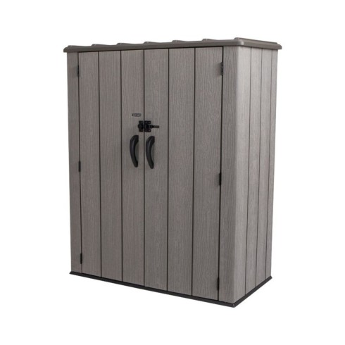 Armadio in Resina Ricovero per Attrezzi da Giardino Mobile Box Casetta Terrazzo