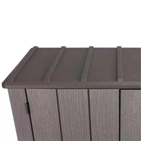 Armadio in Resina Ricovero per Attrezzi da Giardino Mobile Box Casetta Terrazzo