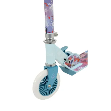 Monopattino Pieghevole Bambini Frozen 2 Ruote Manubrio Regolabile