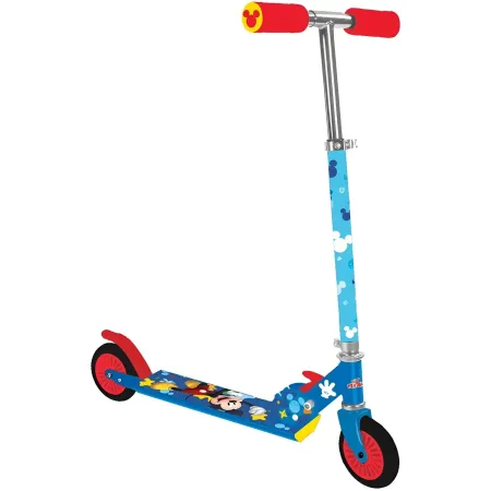 Monopattino Pieghevole Bambini Topolino 2 Ruote Manubrio Regolabile