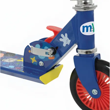 Monopattino Pieghevole Bambini Topolino 2 Ruote Manubrio Regolabile