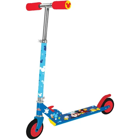 Monopattino Pieghevole Bambini Topolino 2 Ruote Manubrio Regolabile