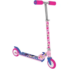 Monopattino Pieghevole Bambini Minnie 2 Ruote Manubrio Regolabile