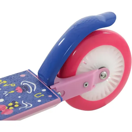 Monopattino Pieghevole Bambini Minnie 2 Ruote Manubrio Regolabile