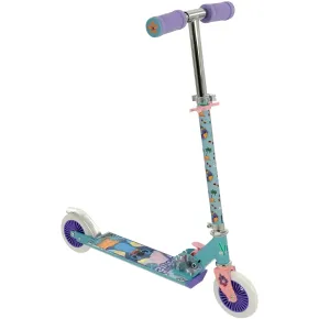 Monopattino Pieghevole Bambini Stitch 2 Ruote Manubrio Regolabile