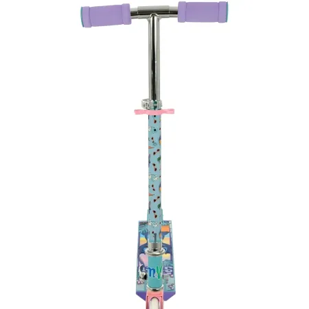 Monopattino Pieghevole Bambini Stitch 2 Ruote Manubrio Regolabile