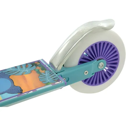 Monopattino Pieghevole Bambini Stitch 2 Ruote Manubrio Regolabile