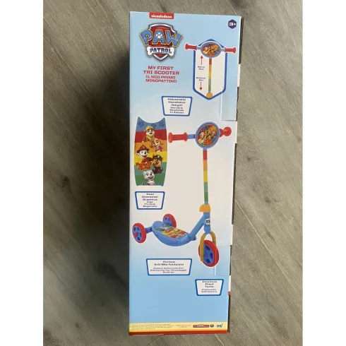 Monopattino per Bambini 3 Ruote Paw Patrol Manubrio Regolabile