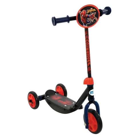 Monopattino per Bambini 3 Ruote Spiderman Marvel Manubrio Regolabile