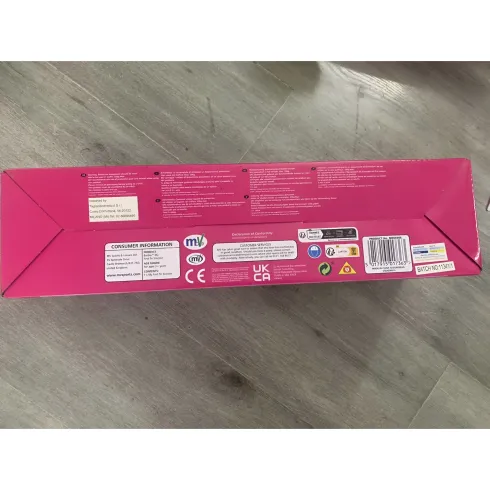 Monopattino per Bambini 3 Ruote Barbie Rosa Manubrio Regolabile