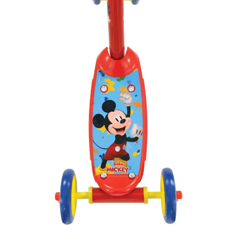 Monopattino per Bambini 3 Ruote Topolino Disney Manubrio Regolabile