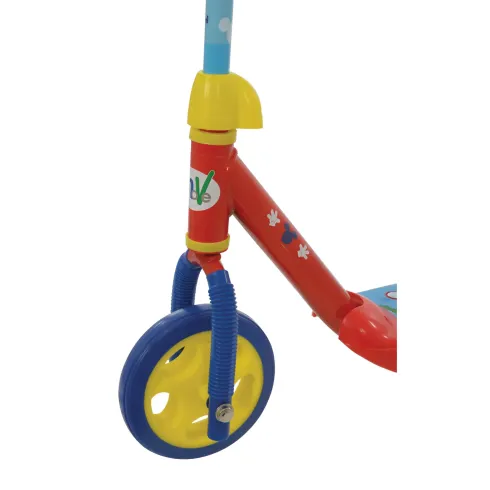 Monopattino per Bambini 3 Ruote Topolino Disney Manubrio Regolabile