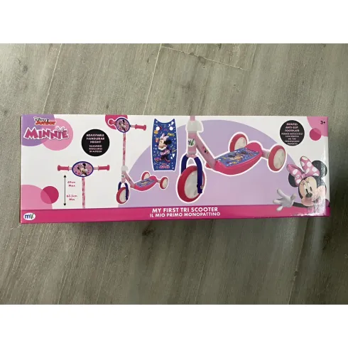 Monopattino per Bambini 3 Ruote Minnie Disney Manubrio Regolabile