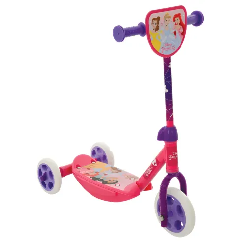 Monopattino per Bambini 3 Ruote Principesse Disney Manubrio Regolabile
