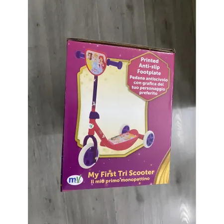 Monopattino per Bambini 3 Ruote Principesse Disney Manubrio Regolabile