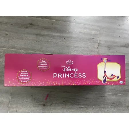 Monopattino per Bambini 3 Ruote Principesse Disney Manubrio Regolabile
