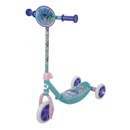 Monopattino per Bambini 3 Ruote Stitch Disney Manubrio Regolabile