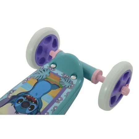 Monopattino per Bambini 3 Ruote Stitch Disney Manubrio Regolabile