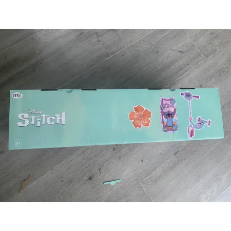 Monopattino per Bambini 3 Ruote Stitch Disney Manubrio Regolabile