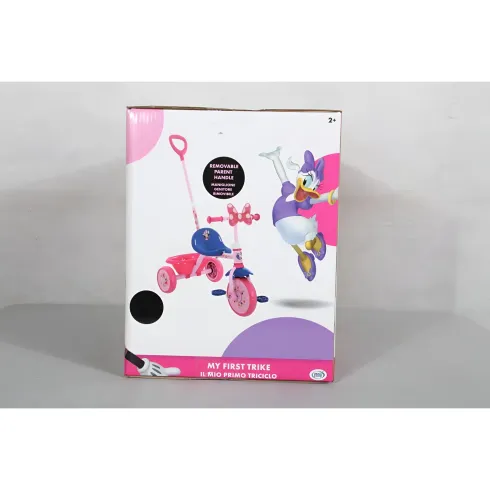 Triciclo per Bambini con Maniglia Regolabile Minnie Disney Ruote EVA