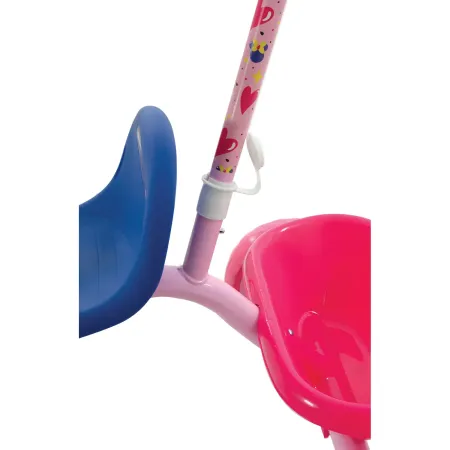 Triciclo per Bambini con Maniglia Regolabile Minnie Disney Ruote EVA